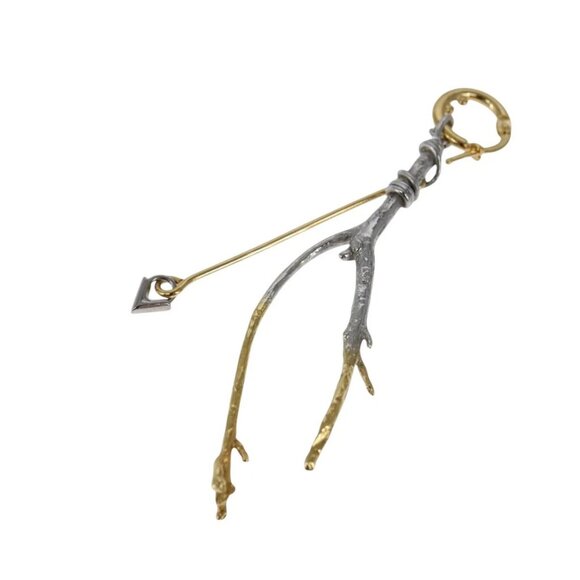 LOUIS VUITTON Boucle de Reuil Single Earring metal Gold Tone MP2410 Auth bs19738 - Picture 2 of 16